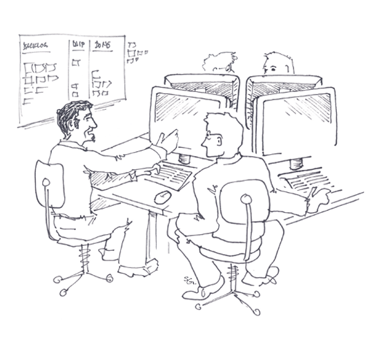 Java-Entwicklung Illustration